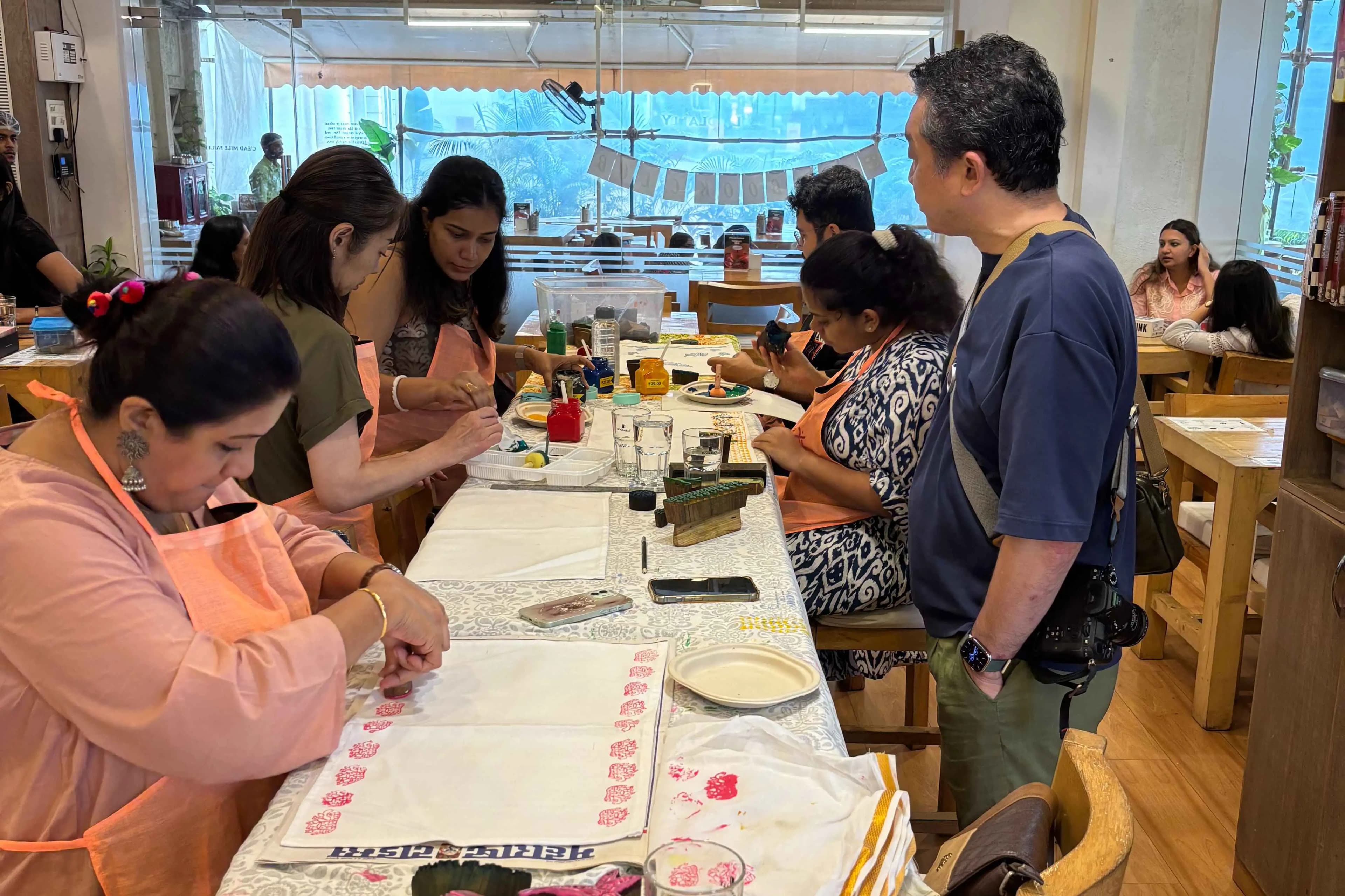 Hand Block Printing Workshop 